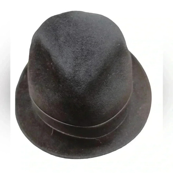 Stetson Playboy Vintage Black  Fedora Hat Unisex - Picture 5 of 12